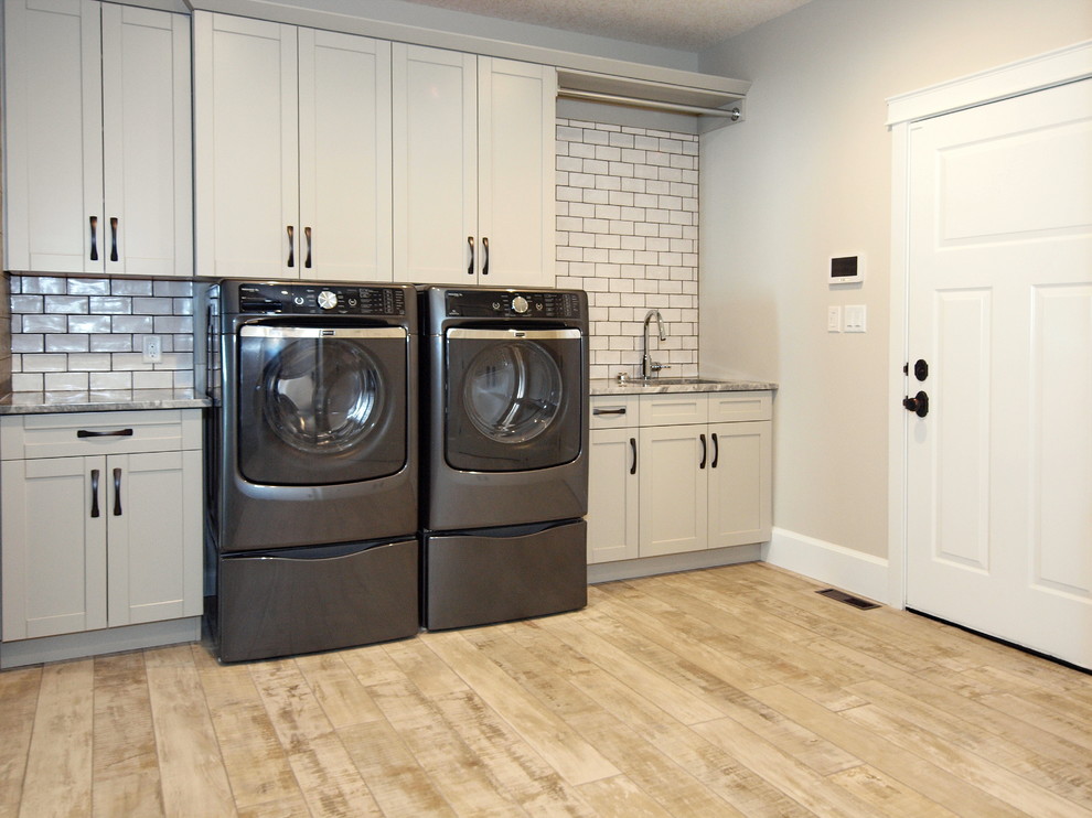 Photo of a classic utility room in Calgary.