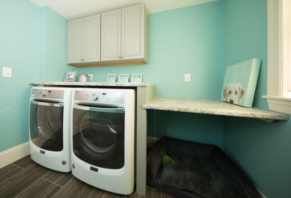 2018 Master Suite Addition Traditional Laundry Room Manchester by Liberty Hill