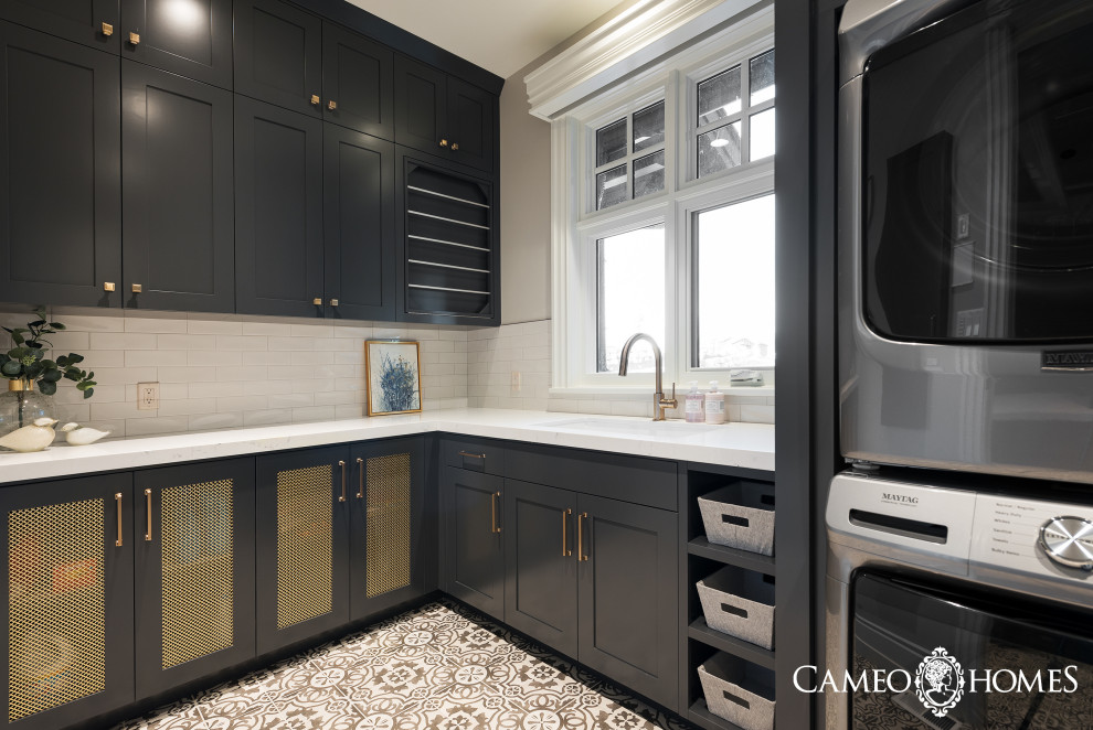 Design ideas for a traditional utility room in Salt Lake City.
