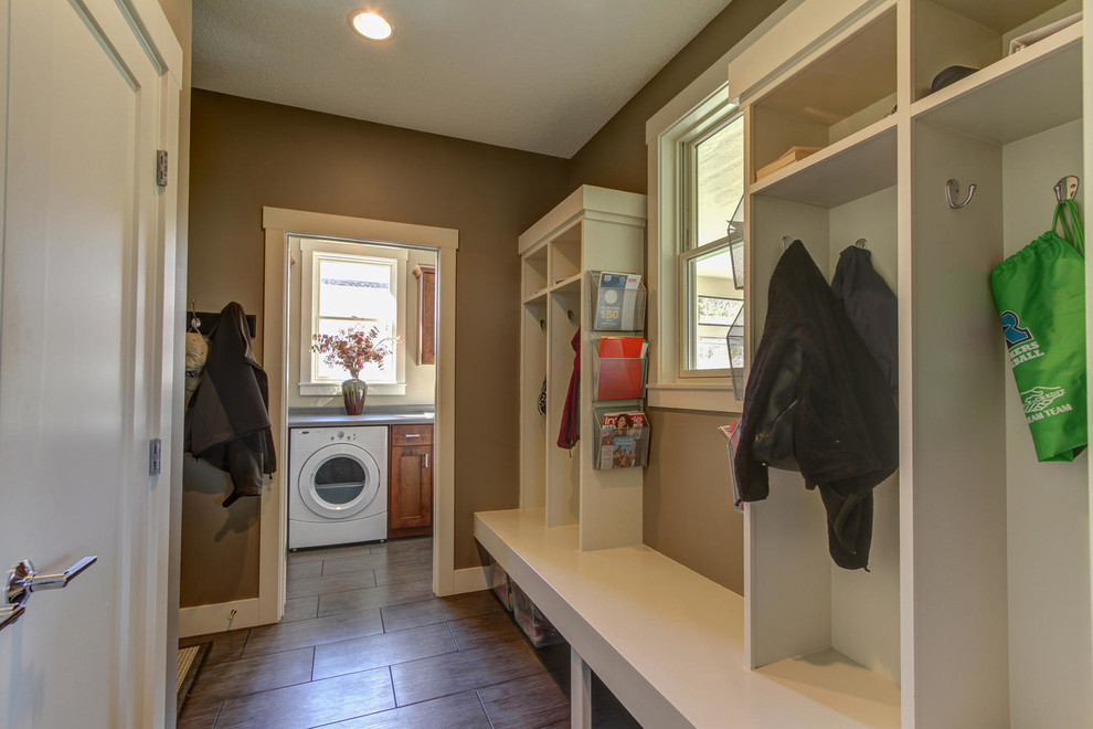 Laundry room - traditional laundry room idea in Other