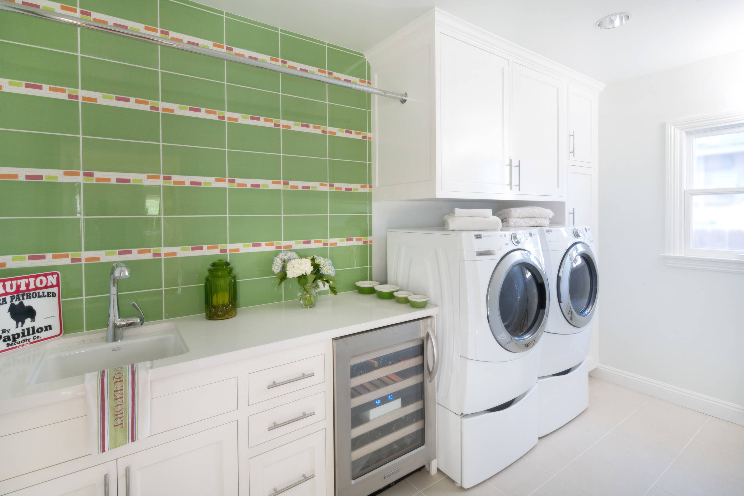 Laundry Room Hack: Under The Sink Pullout Cabinet - Design Dazzle