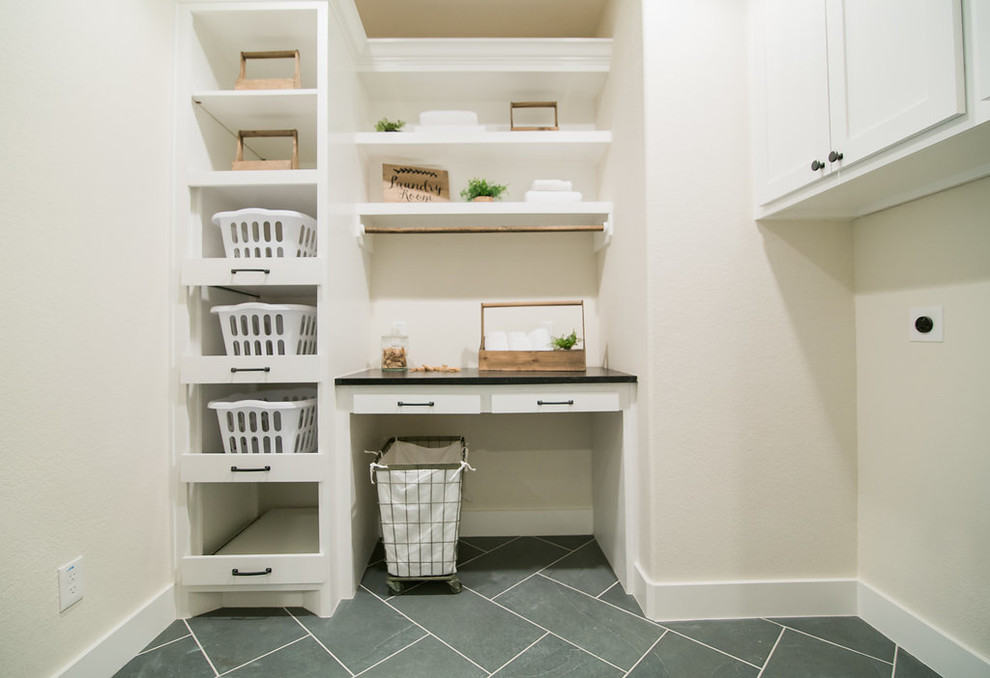 Ashville Farmhouse Laundry Room Austin by Reece Homes, LLC Houzz