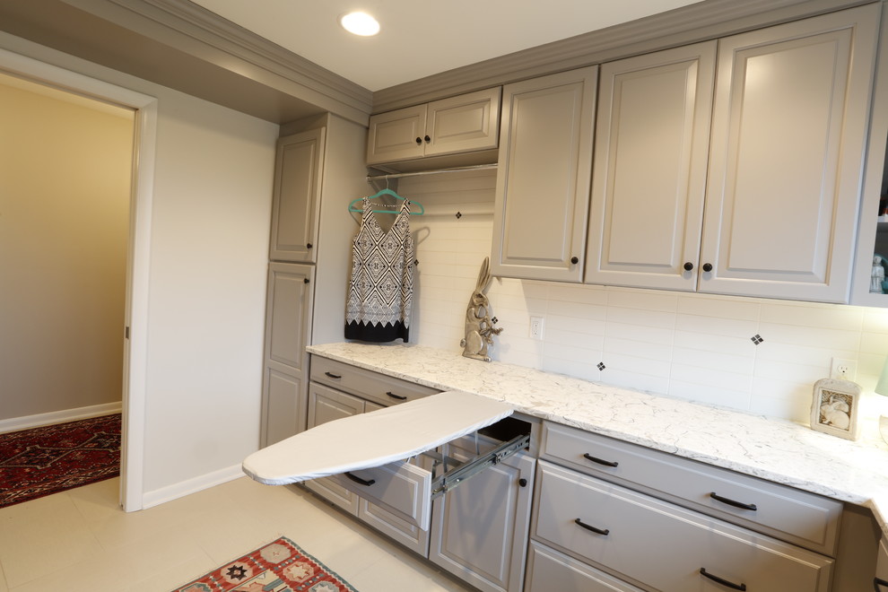Award Winning Interior Remodel Laundry Room Cleveland by Dover