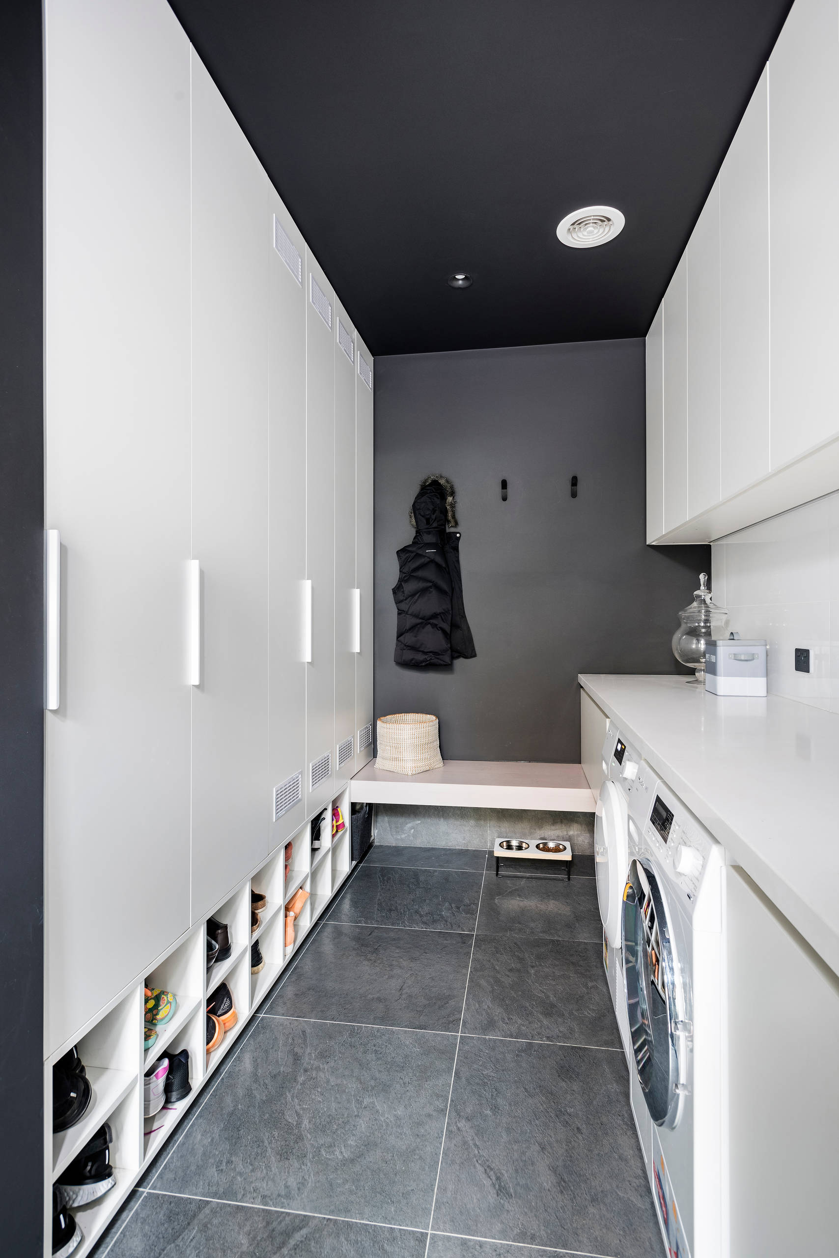 Laundry Chute Cabinet – Aimee Weaver Designs