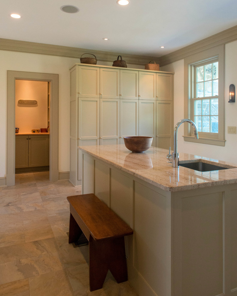 Inspiration for a timeless laundry room remodel in Boston