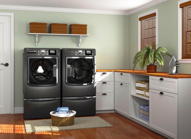 Bosch Laundry Appliances Contemporary Utility Room Boston