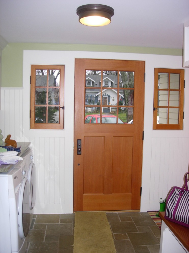 Traditional utility room in Detroit.