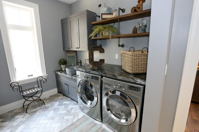 Cambridge Mud & Laundry Room - Country - Utility Room - Toronto - by ...