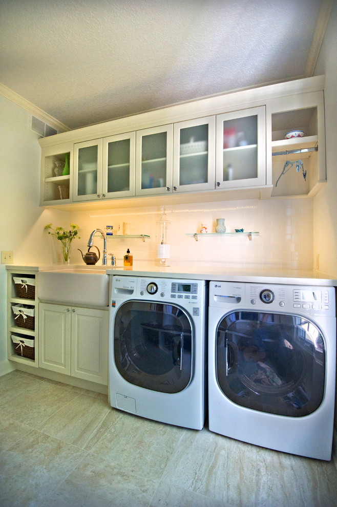 Chris. Laundry/Lockers Contemporary Laundry Room Chicago by