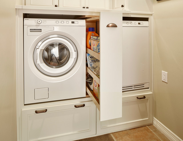 Compact Southwest Laundry Room in Dallas Area - American Southwest ...