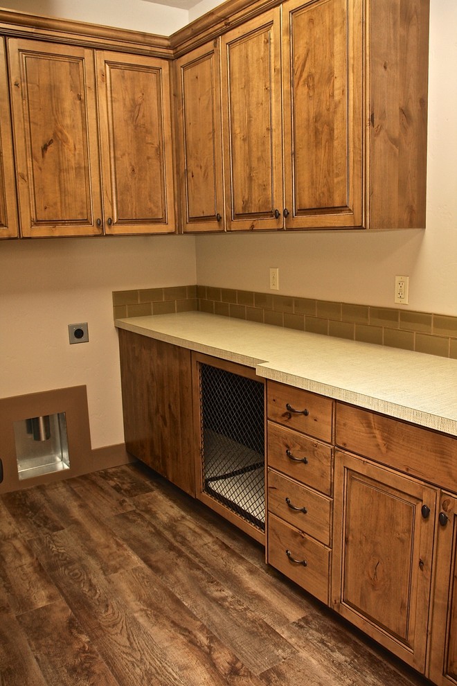 Country Chic FullHome in Nampa Craftsman Laundry Room Boise by