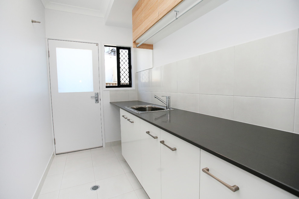 Inspiration for a contemporary utility room in Townsville.