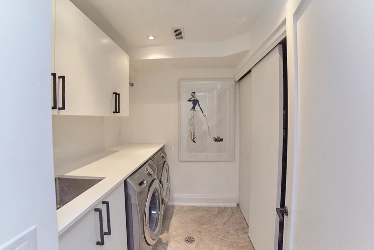 Custom & Shelving Laundry Room Toronto by LAROSE Millwork Kitchen & Bath Houzz