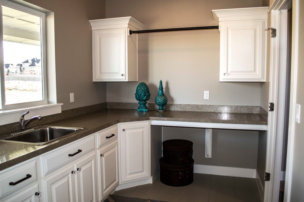 Custom Laundry Traditional Laundry Room Salt Lake City by Symphony Homes Houzz