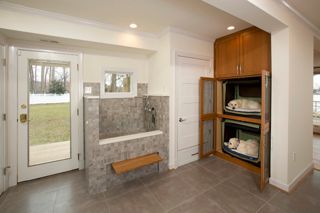 Dog Friendly Remodel - Transitional - Utility Room - DC Metro - by Four Brothers Design + Build | Houzz