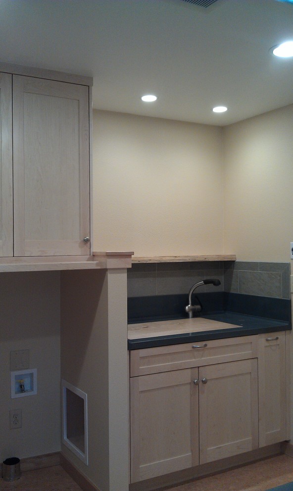 Dog washing sink Contemporary Laundry Room Seattle by Cindi at