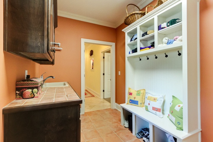 Inspiration for a timeless laundry room remodel in Louisville