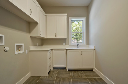 Design ideas for a classic utility room in Austin.
