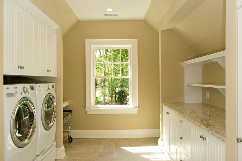 This is an example of a classic utility room in New York.