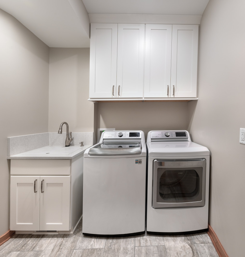 Green Township Kitchen Remodel - Transitional - Laundry Room ...