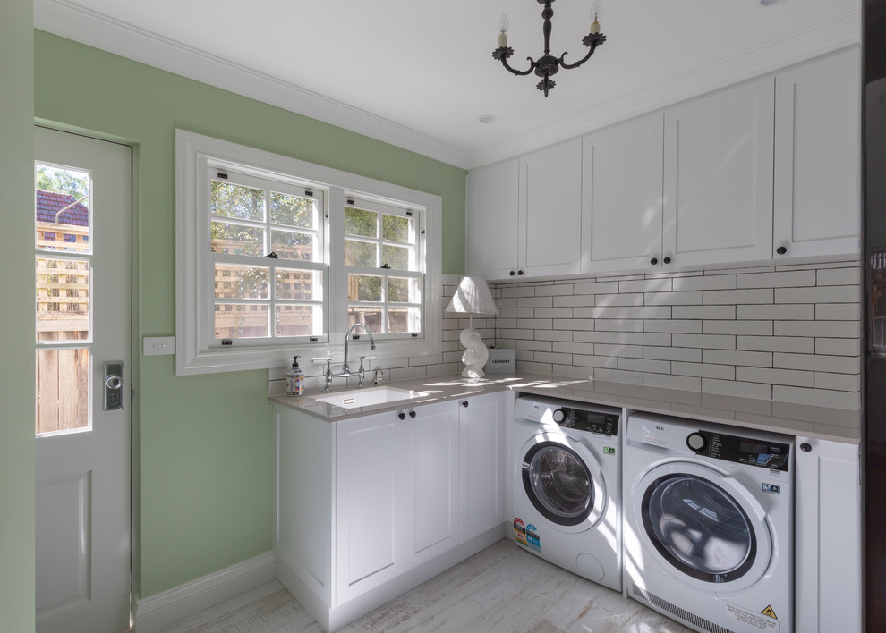 Griffith Joinery Renovation Traditional Laundry Room Canberra