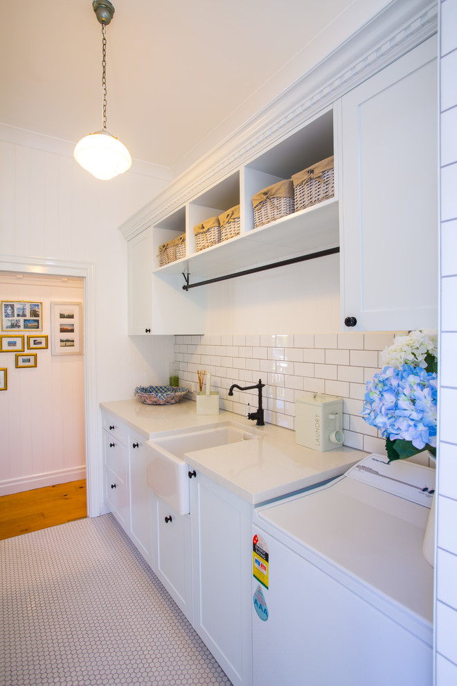 Hamptons Style Laundry Traditional Laundry Room Brisbane by — free download