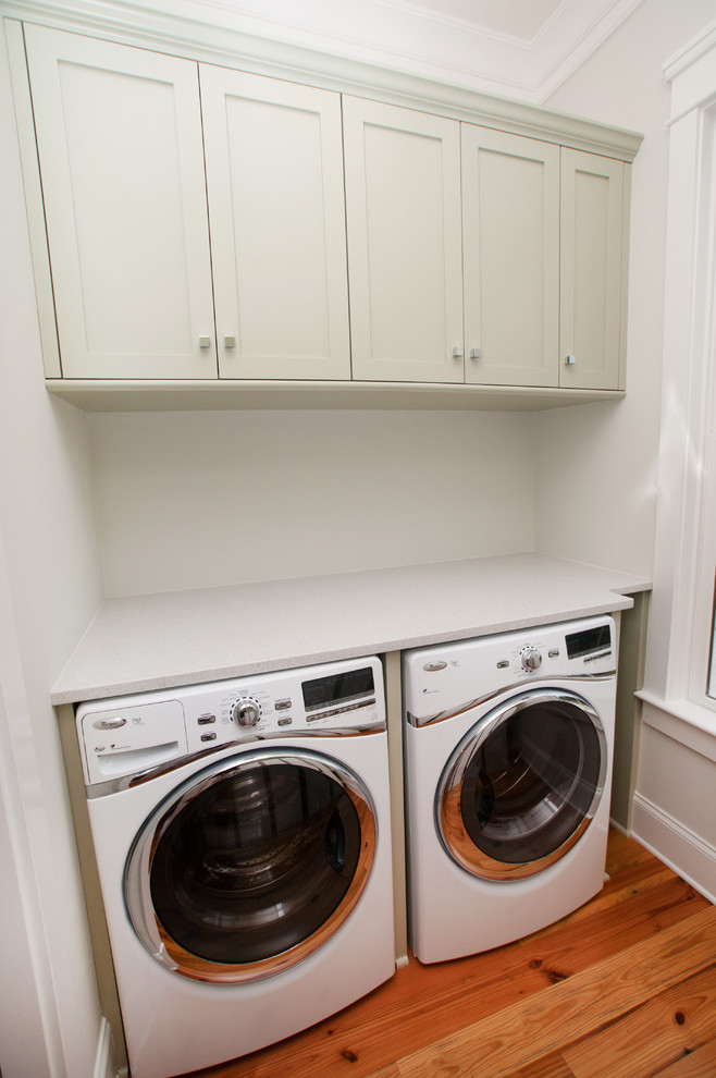 Inspiration for a timeless laundry room remodel in Charleston