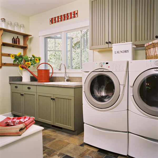Exempel på en klassisk tvättstuga