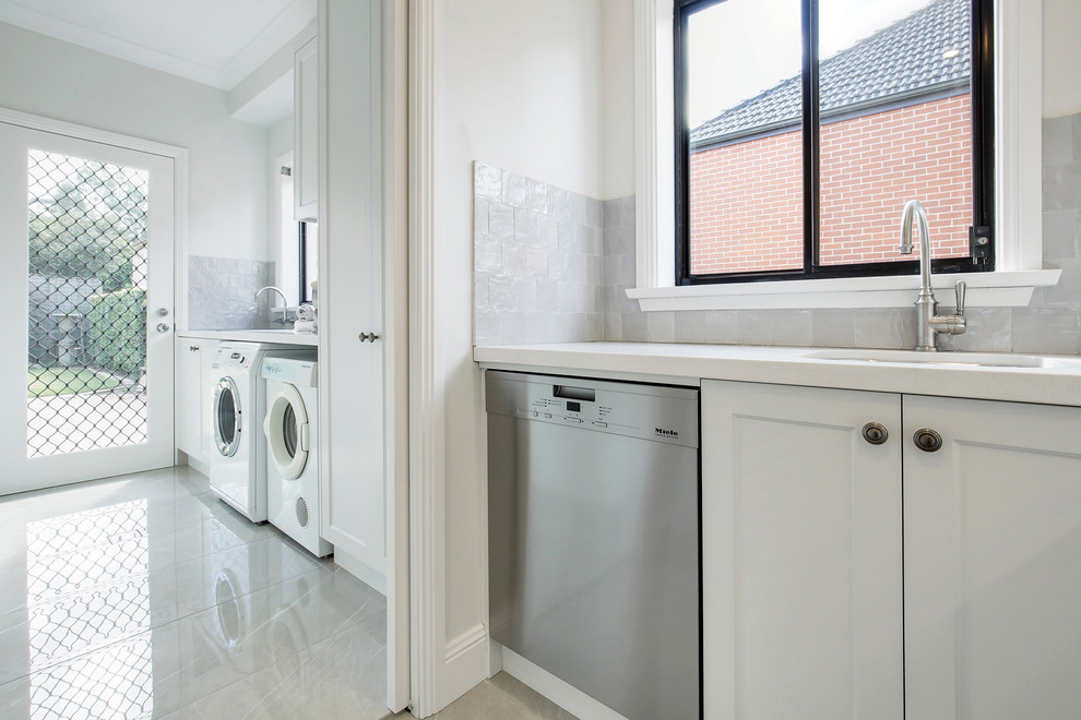 Kitchen & Scullery Remodel Traditional Laundry Room Sydney by