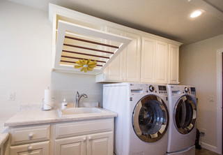 Laundry Room Makeover - Updated Utility Sink - Creating More Countertop  Space » Logic and Laughter