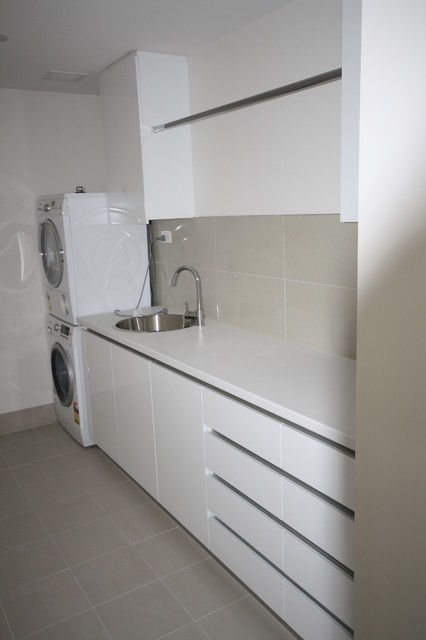 Laundries - Modern - Laundry Room - Hobart - by Lifestyle Kitchens ...