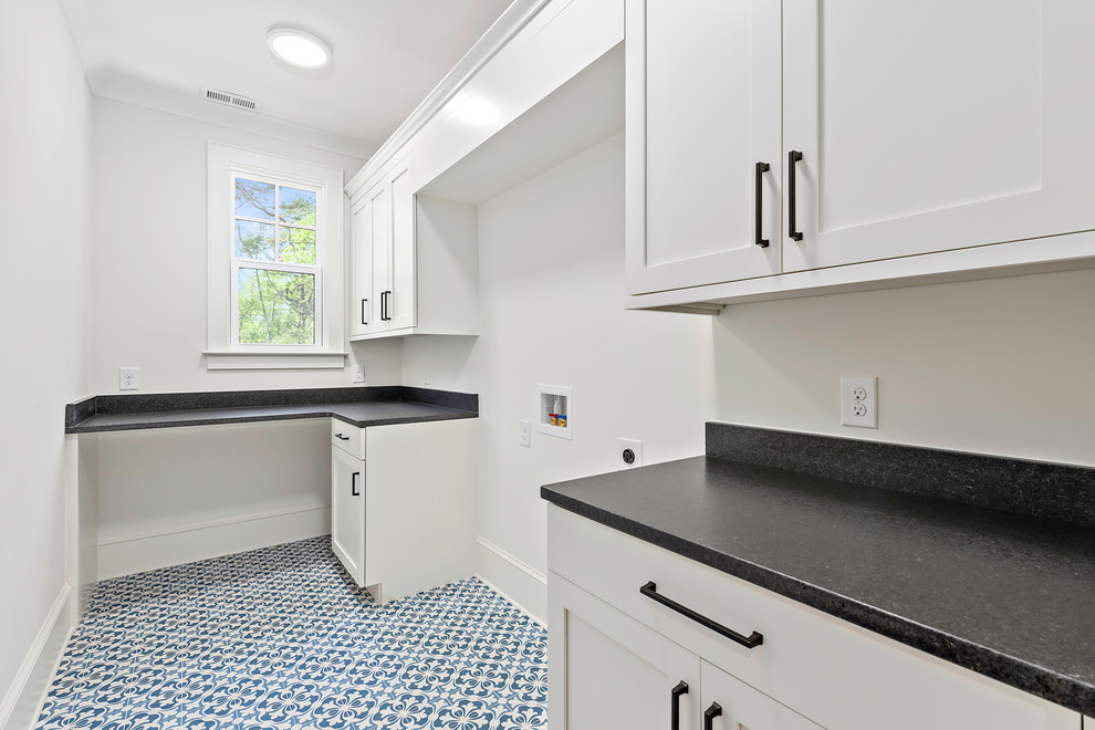 Laundry Farmhouse Laundry Room Charlotte by Pike Properties Houzz