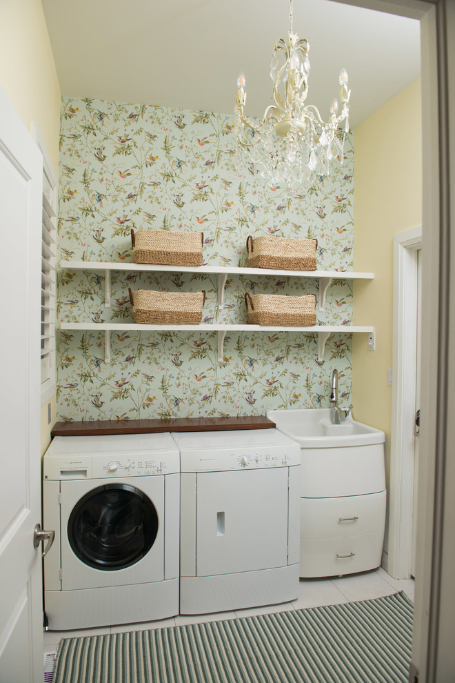 Laundry + Powder Room Bliss - Laundry Room - by Lisa Batson Goldberg ...