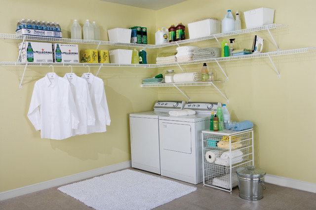 Cleaning Supply Storage - Transitional - Closet - Other - by After Paint,  LLC