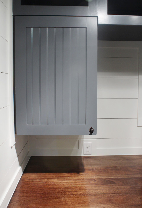 Inspiration for a coastal laundry room remodel in Wilmington