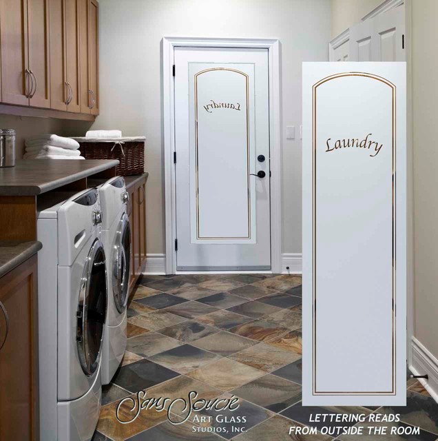 Frosted Glass External Laundry Door Glass Door Ideas
