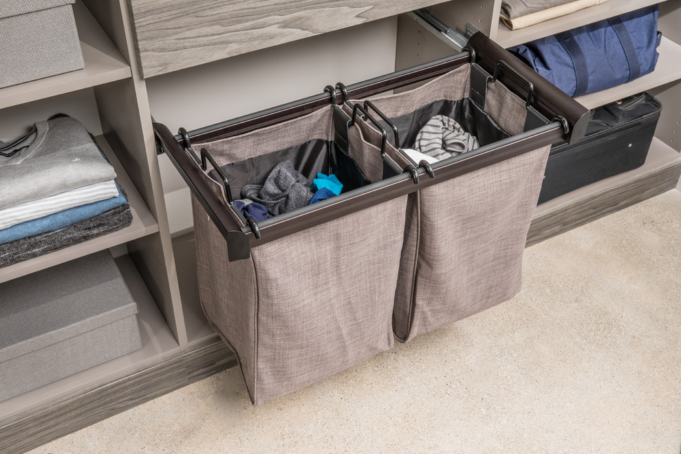 Laundry Room Hamper Basket - Contemporary - Laundry Room - Burlington