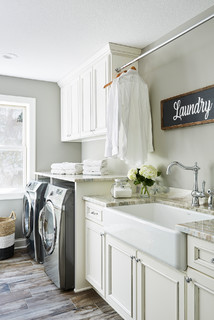 The Granite Gurus: FAQ Friday: Granite Countertop Over a Washer & Dryer in  the Laundry?