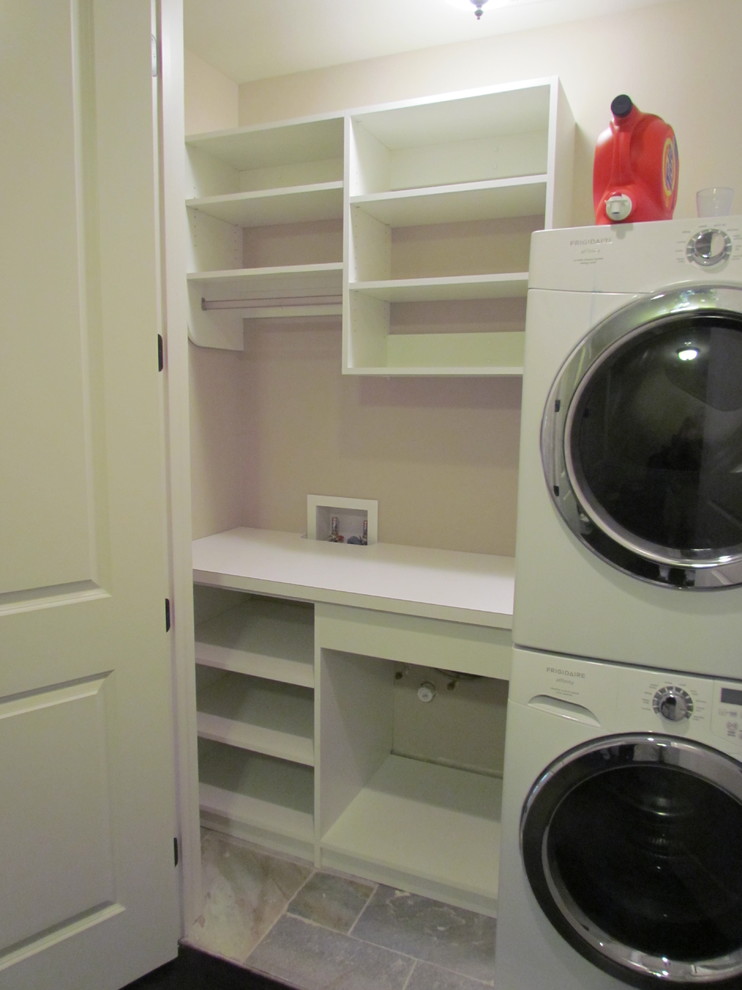 Laundry room - transitional laundry room idea in Atlanta
