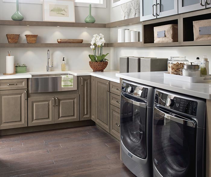 Inspiration for a classic utility room in Denver.