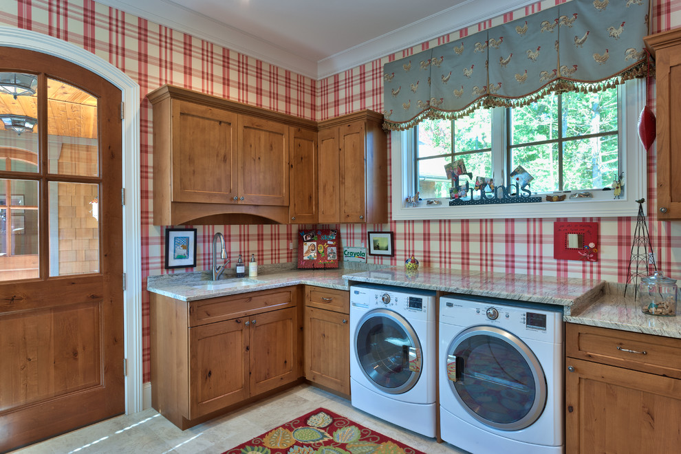 This is an example of a traditional utility room in Other.