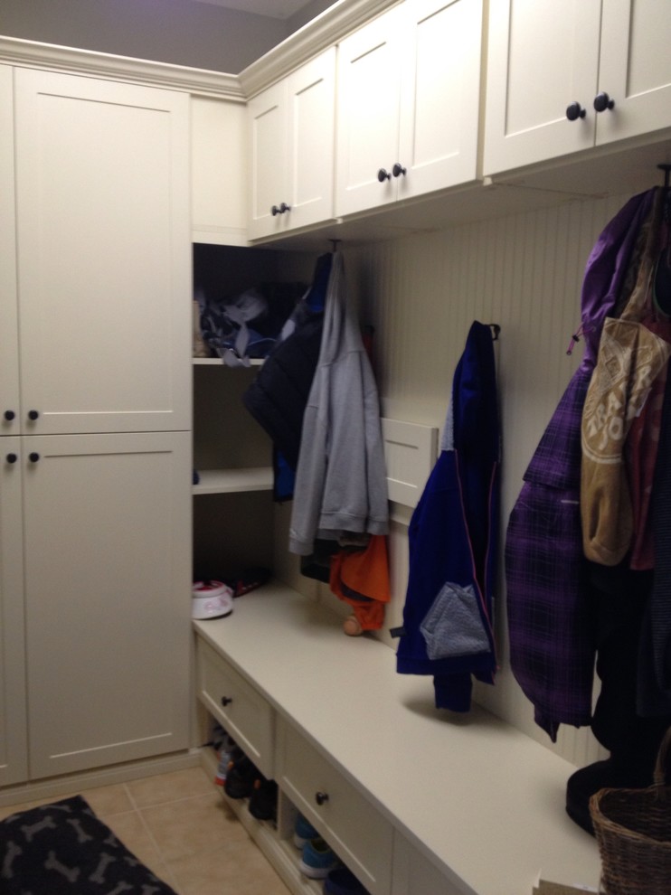 Locker System Traditional Laundry Room Chicago by Closet