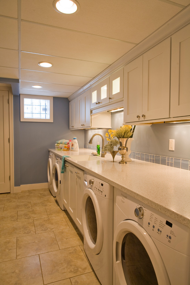 Inspiration for a modern utility room in Other.