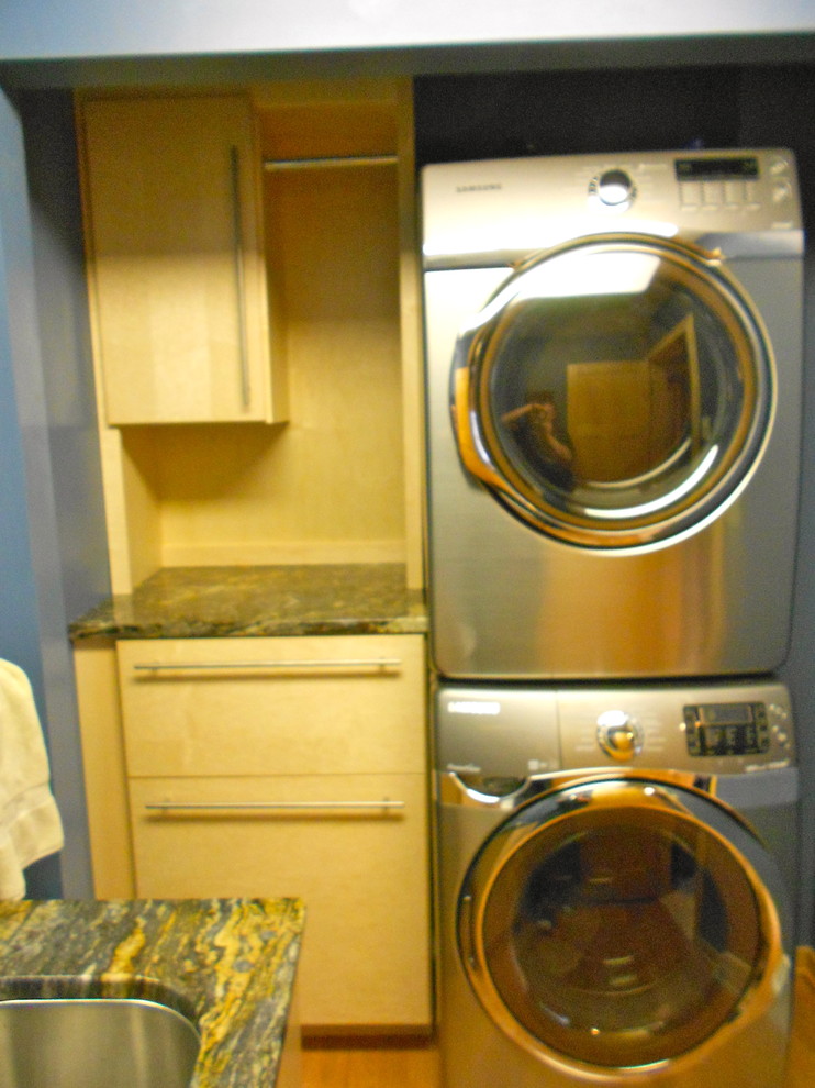 Main Floor Laundry Eclectic Laundry Room Minneapolis by Lutgen