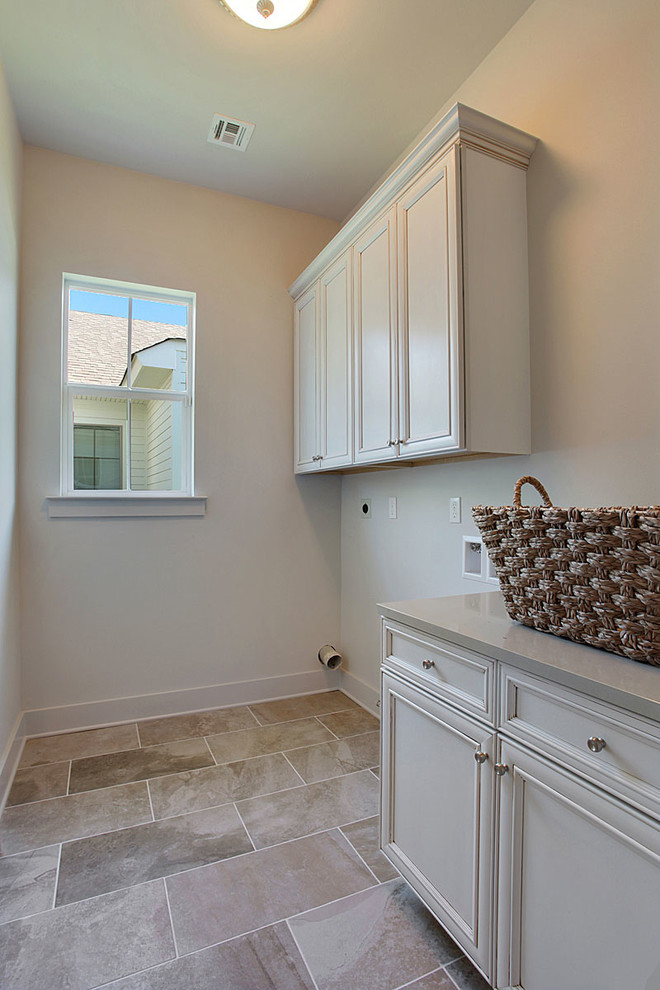 Elegant laundry room photo in New Orleans