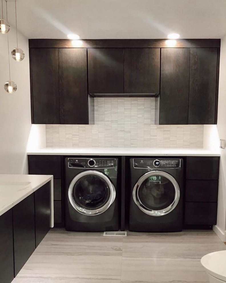Modern Bathroom Style - Floating Vanity - Modern - Laundry Room ...