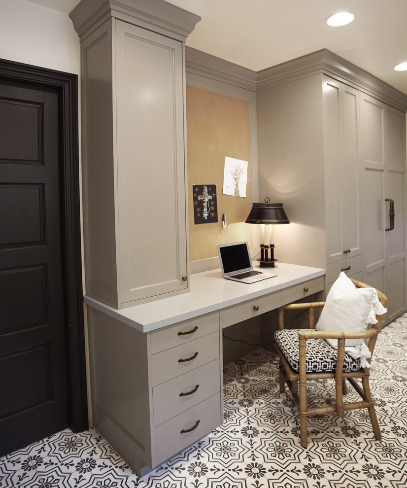 Modern Spanish Estate Laundry Room Transitional Laundry Room Phoenix