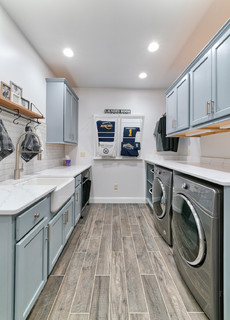 6 Laundry Room Countertop Ideas from Lavish to Low-Key