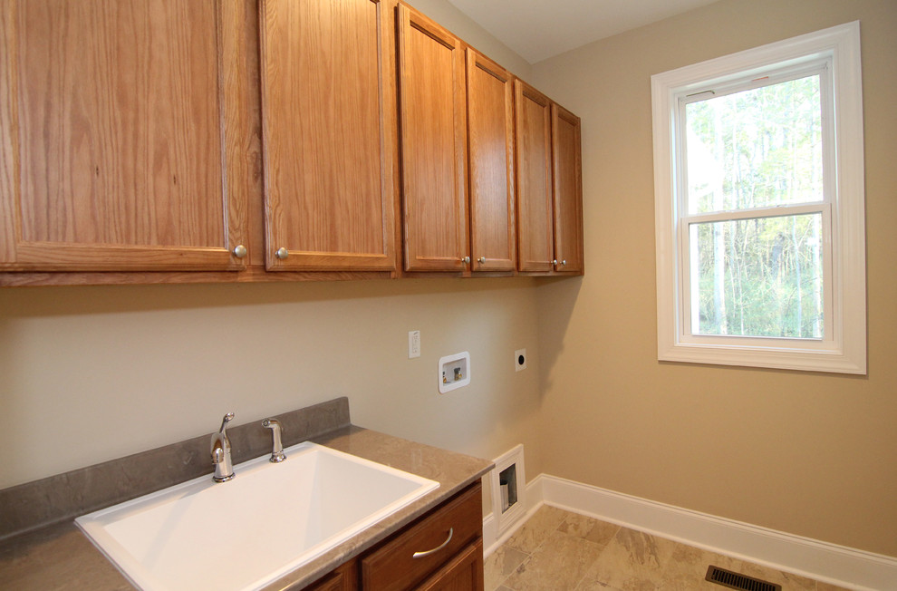 Mudroom and Laundry Room Combination - Transitional - Laundry Room ...