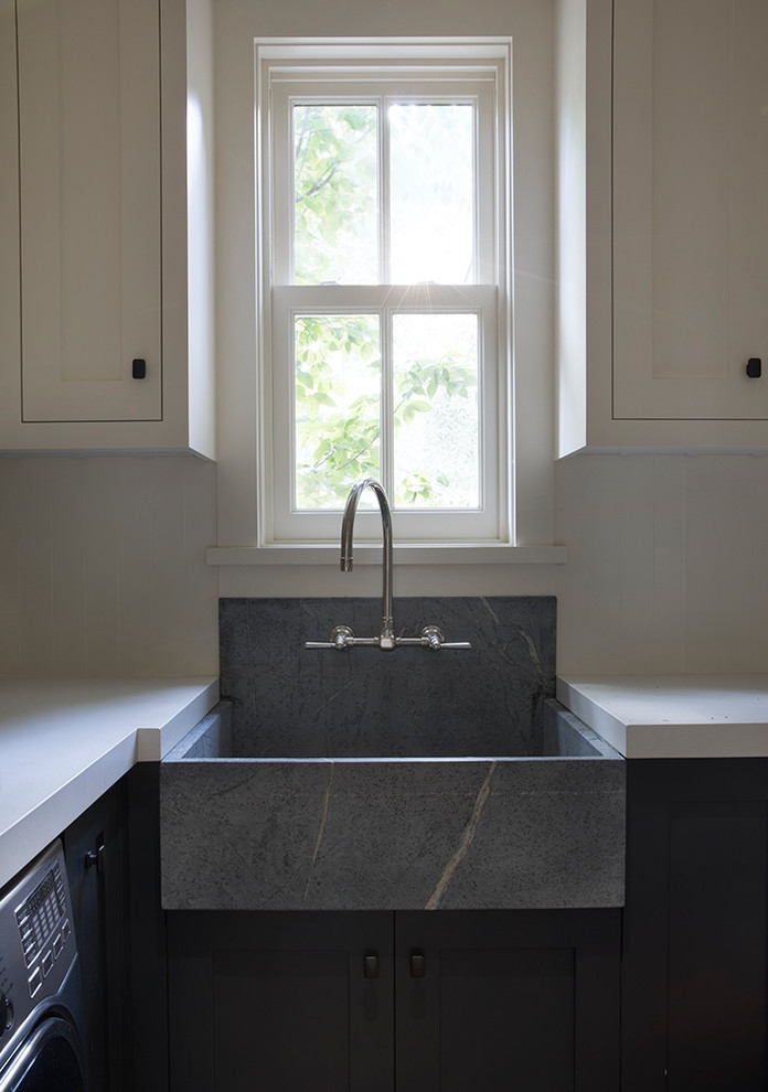 Napa Valley Farmhouse Laundry Room San Francisco by TOTAL
